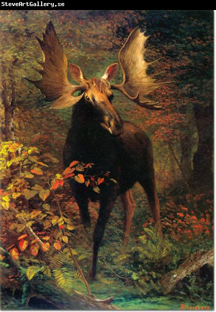 Albert Bierstadt In the Forest